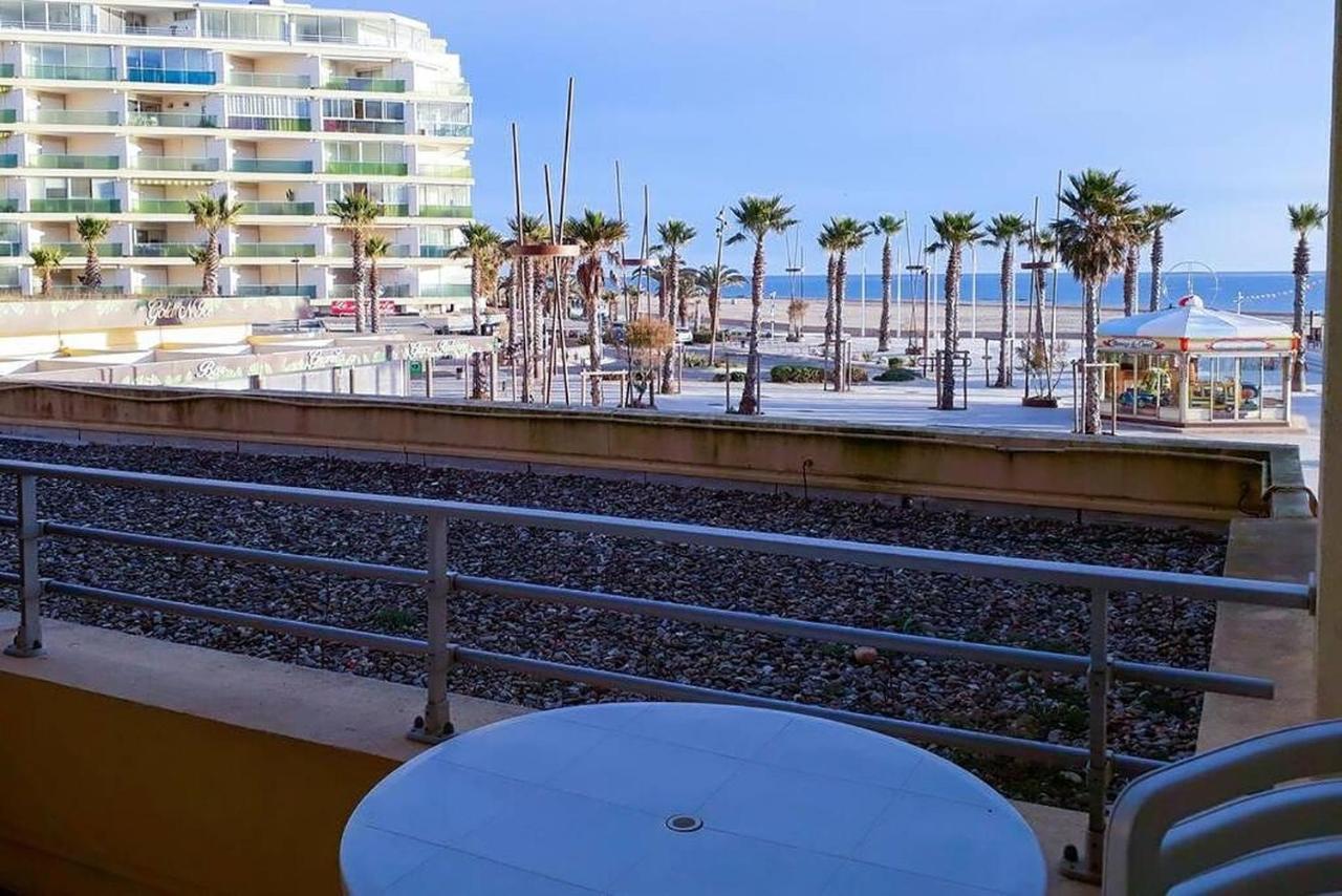 F2 entier CANET VUE MER // BALCON + PARKING Exterior foto
